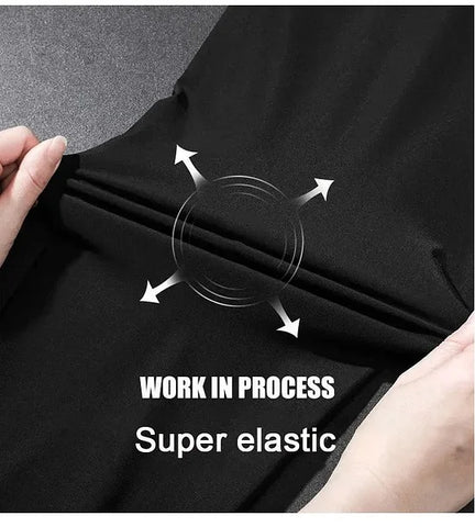 Pack of 3 MEGA-WINTER-OFFER 😍 Premium-Quality Men's Lycra-Pants (Black, Blue & Grey Color)