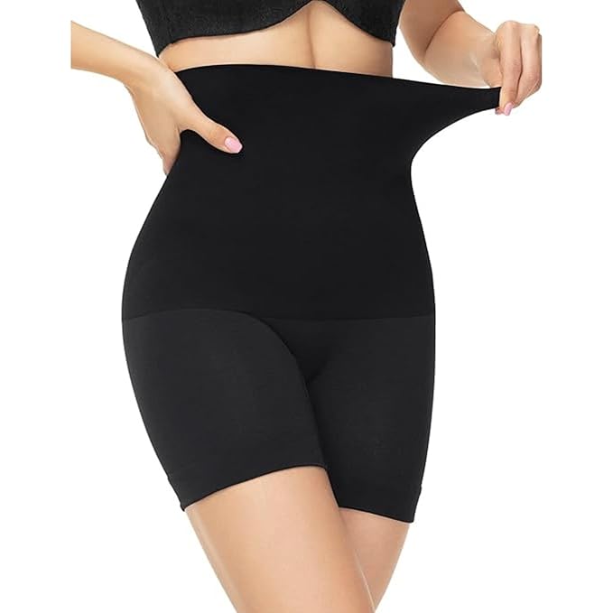 4-in-1 Shaper - Quick Slim Shape Wear Tummy, Back, Thighs, Hips - Black/Efffective Seamless Tummy Tucker Shapewear Body Shaper