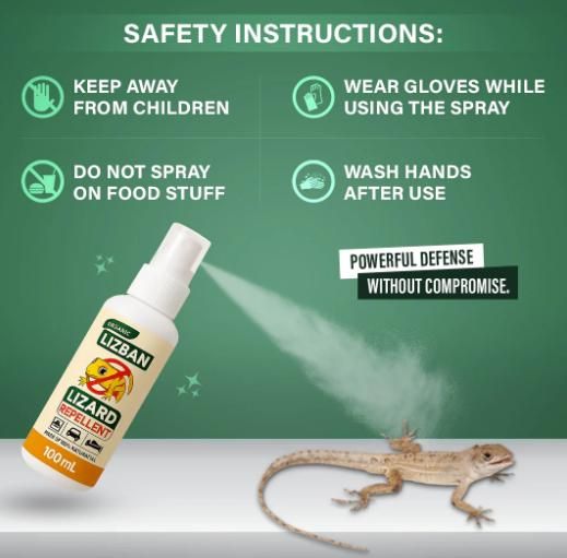 Lizard Repellent Spray