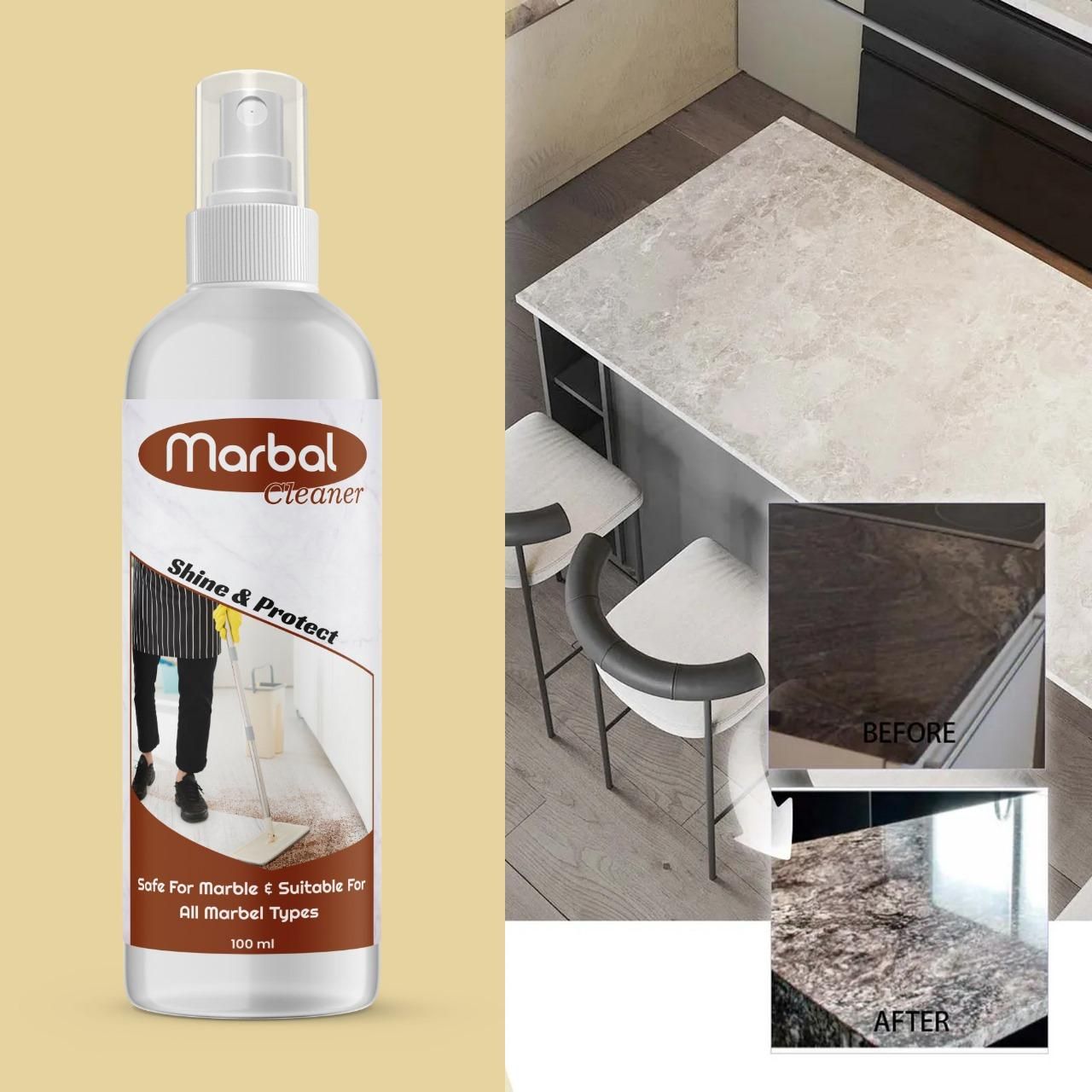 Marbal Cleaner 200 ml Pack of 2