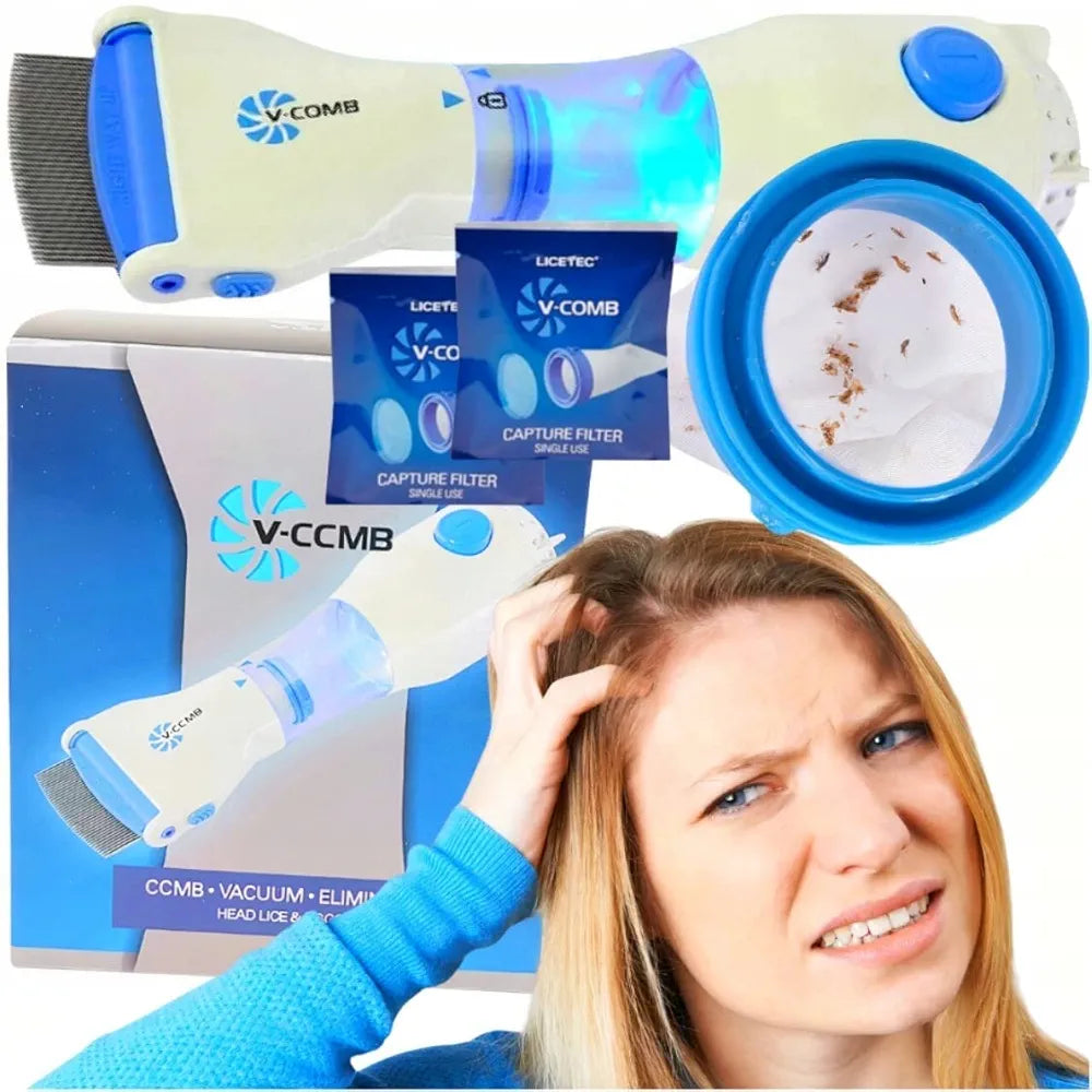 electrical head lice remover comb