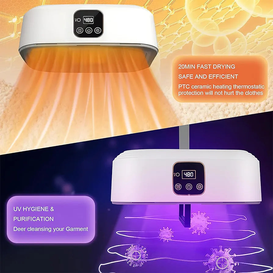 Pivdo Electric Cloth Warmer - Portable Cloth Warming Machine